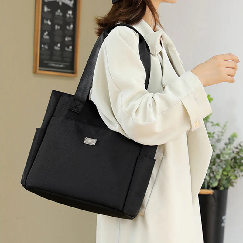 Lightweight Waterproof Nylon Shoulder Bag - Image 5
