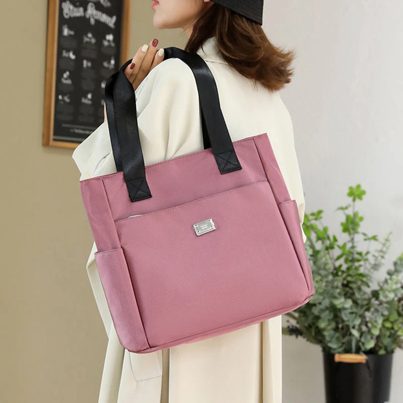 Lightweight Waterproof Nylon Shoulder Bag - Image 6