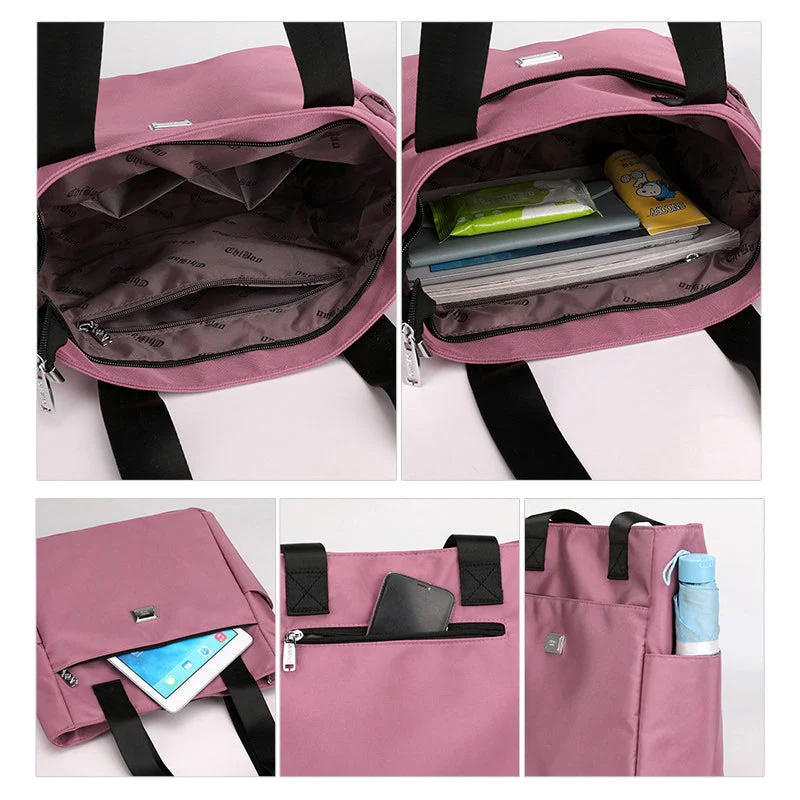 Lightweight Waterproof Nylon Shoulder Bag - Image 8