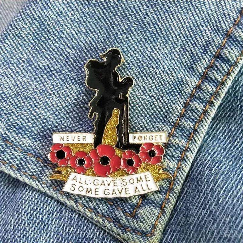 Limited Edition Red Poppy 110th Anniversary Badge - Image 2