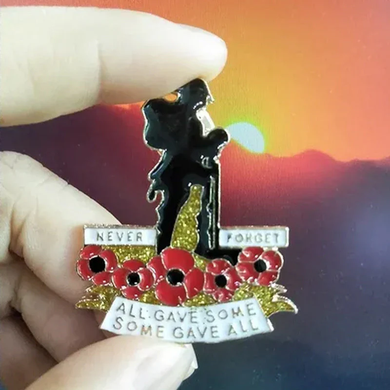 Limited Edition Red Poppy 110th Anniversary Badge - Image 3
