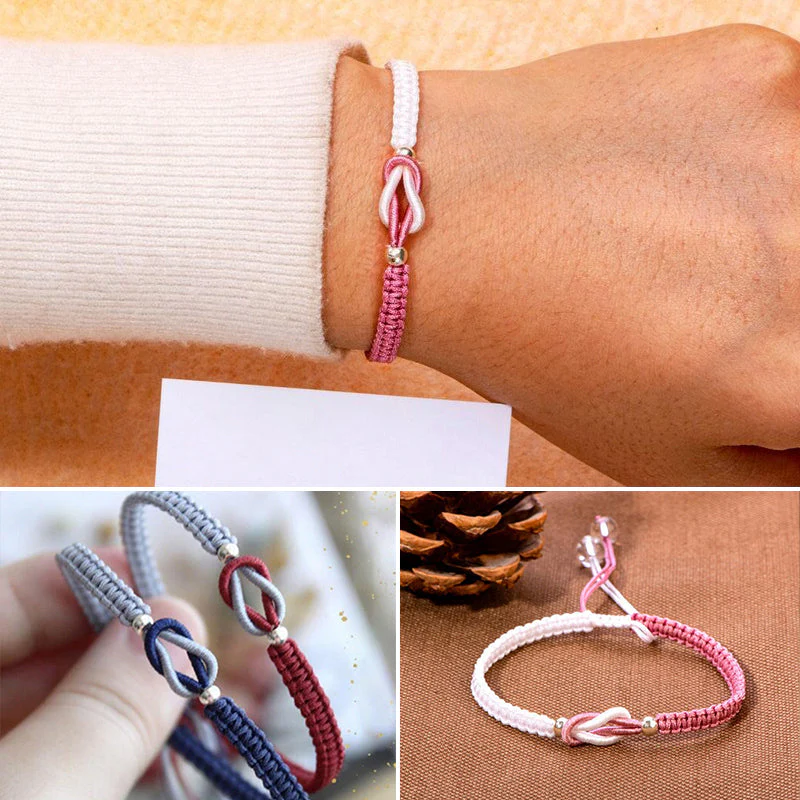 Linked Together Handmade Braided Bracelet - Image 9