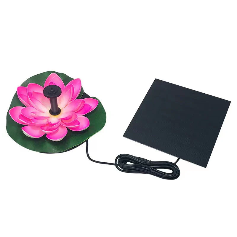 Lotus Shaped Solar Fountain Pond Decorative - Image 22