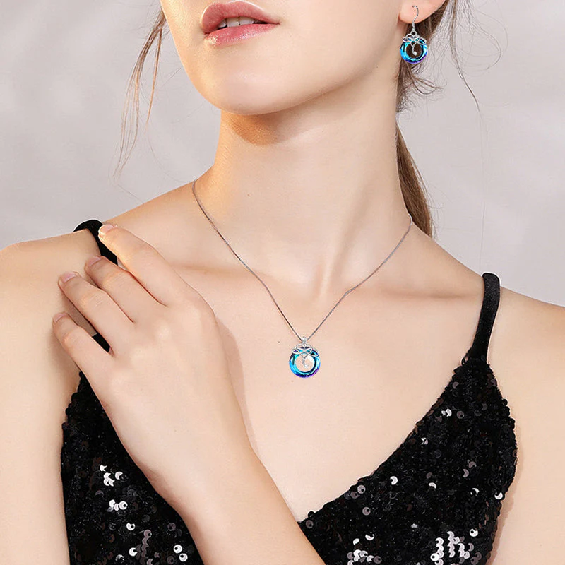Love Eternity Necklace and Earrings - Image 7