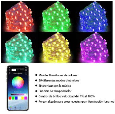 Luces LED de Navidad inteligentes - Image 5