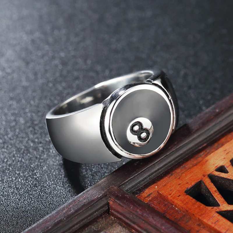 Lucky 8 Ball Pool Ball Ring - Image 5