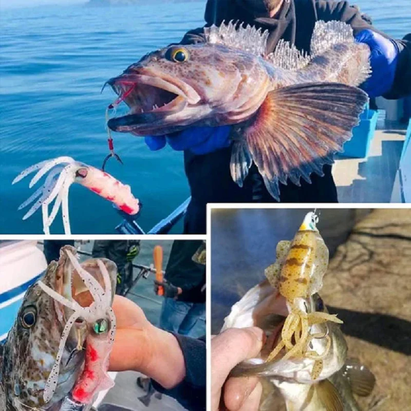 Luminous Simulated Inkfish Baits - Image 5