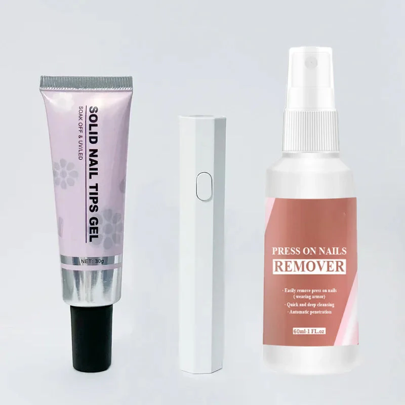 Magic Solid Nail Glue Kit 3-In-1 Nail Art Kits - Image 13