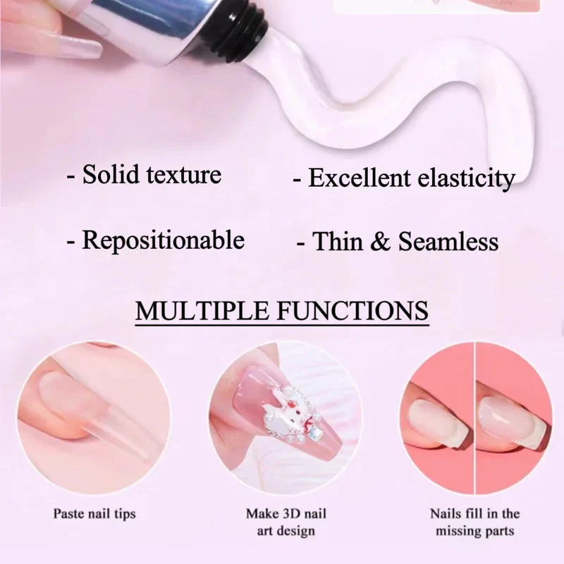 Magic Solid Nail Glue Kit 3-In-1 Nail Art Kits - Image 2