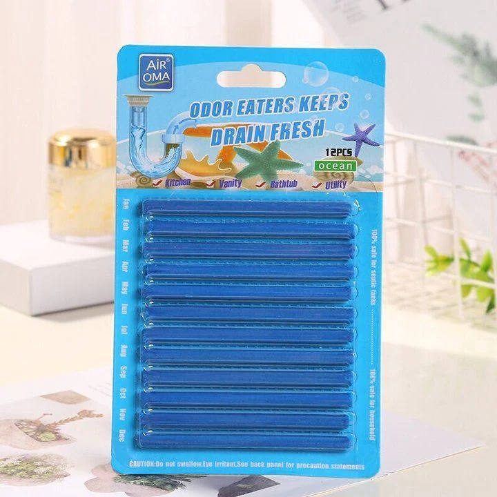 Magic Stick for Pipe Decontamination & Deodorization (12 PCS) - Image 11