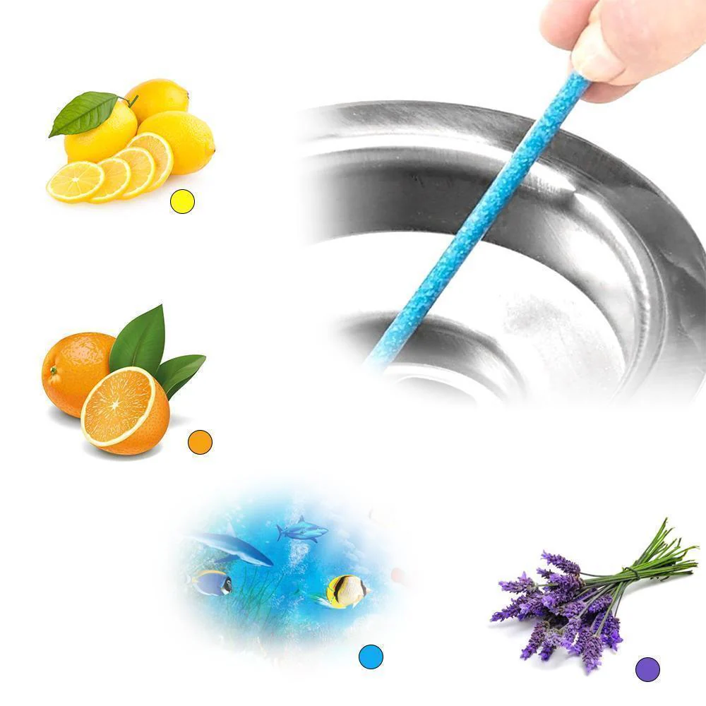 Magic Stick for Pipe Decontamination & Deodorization (12 PCS) - Image 2