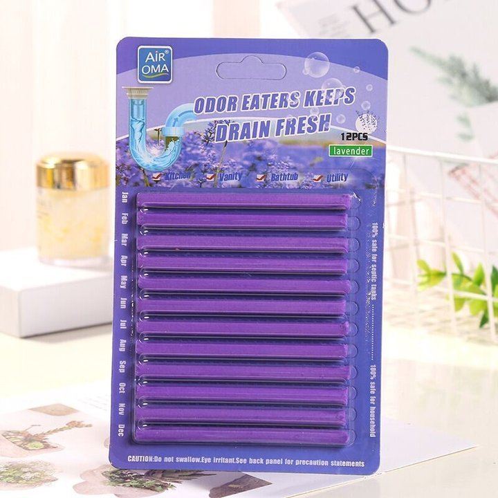 Magic Stick for Pipe Decontamination & Deodorization (12 PCS) - Image 9