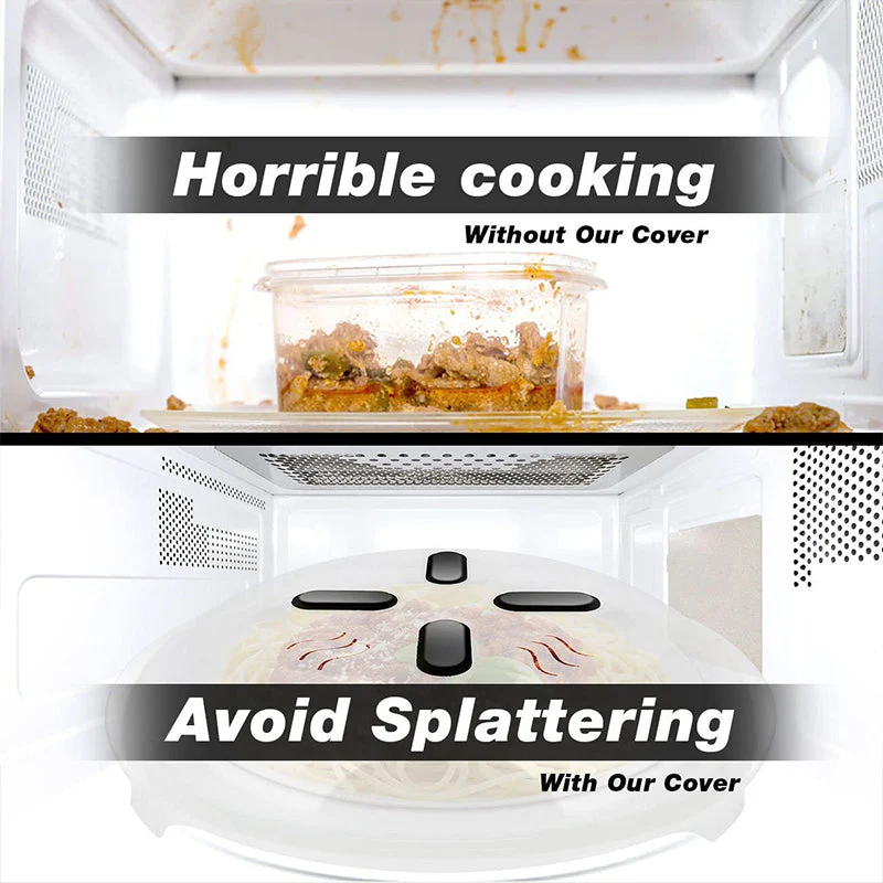Magnetic Microwave Splatter Cover - Image 2