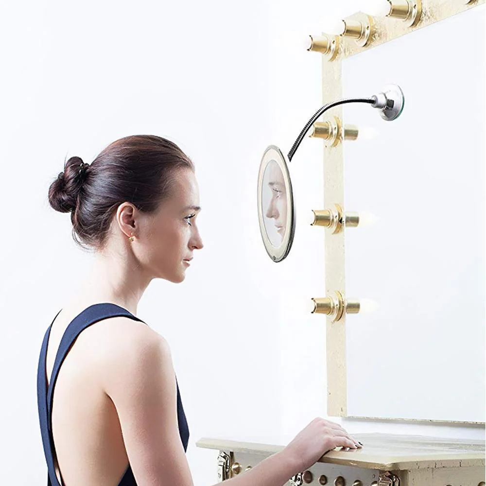 Magnifying Makeup Mirror with LED Light - Image 7