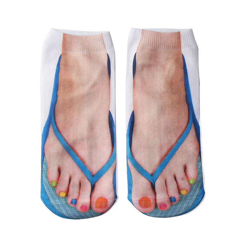 Manicure Print Socks - Image 4
