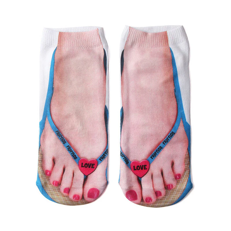 Manicure Print Socks - Image 6