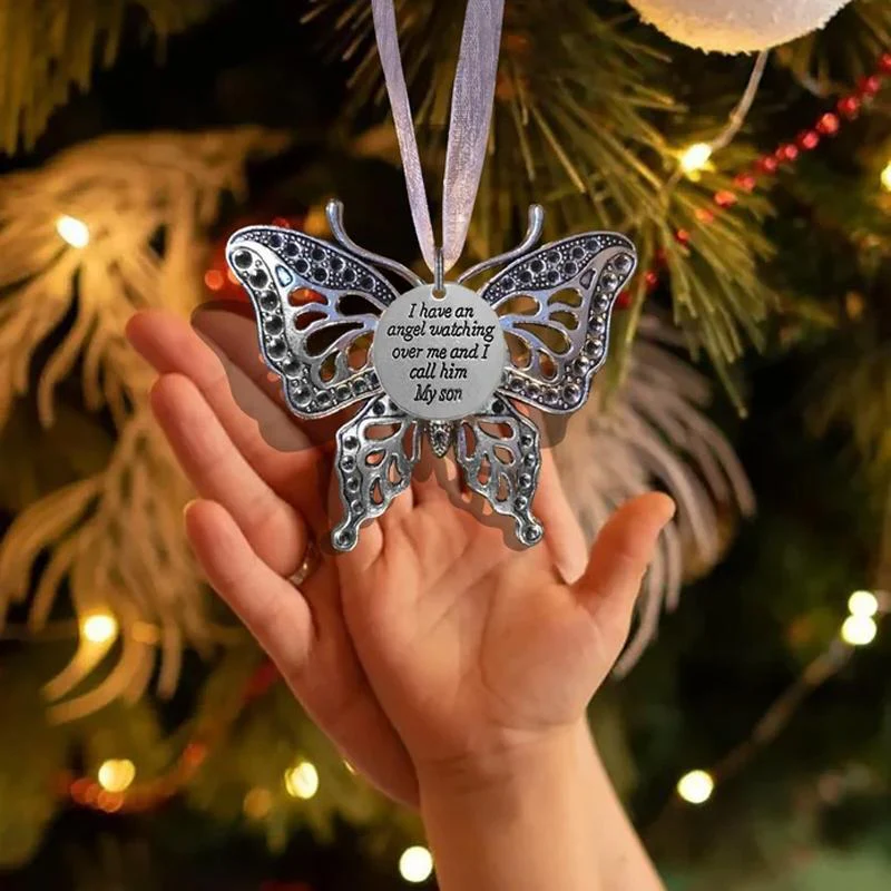 Memorial Butterfly Pendant for Loss of Loved One - Image 8