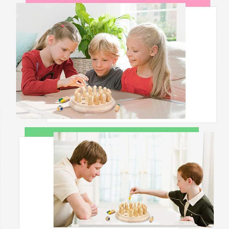 Memory Chess Educational Toy - Image 7