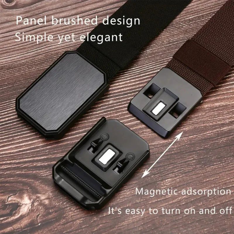 Men's Belt with Magnet Buckle - Image 4
