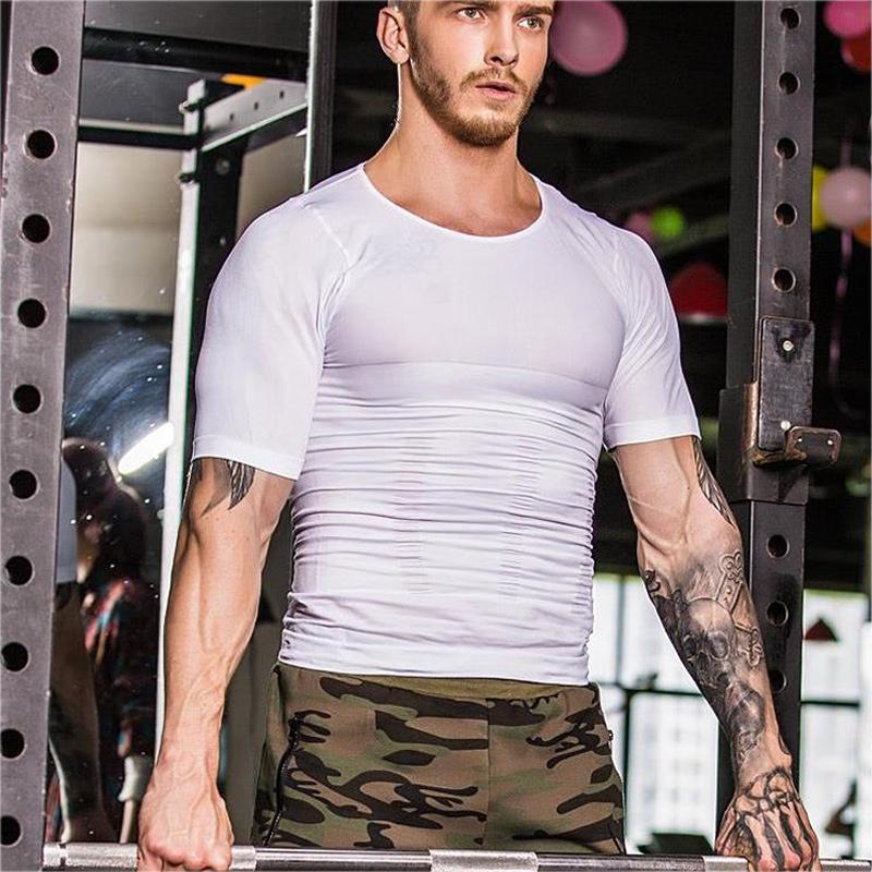 Men's Body Shaping Short Sleeve - Image 3