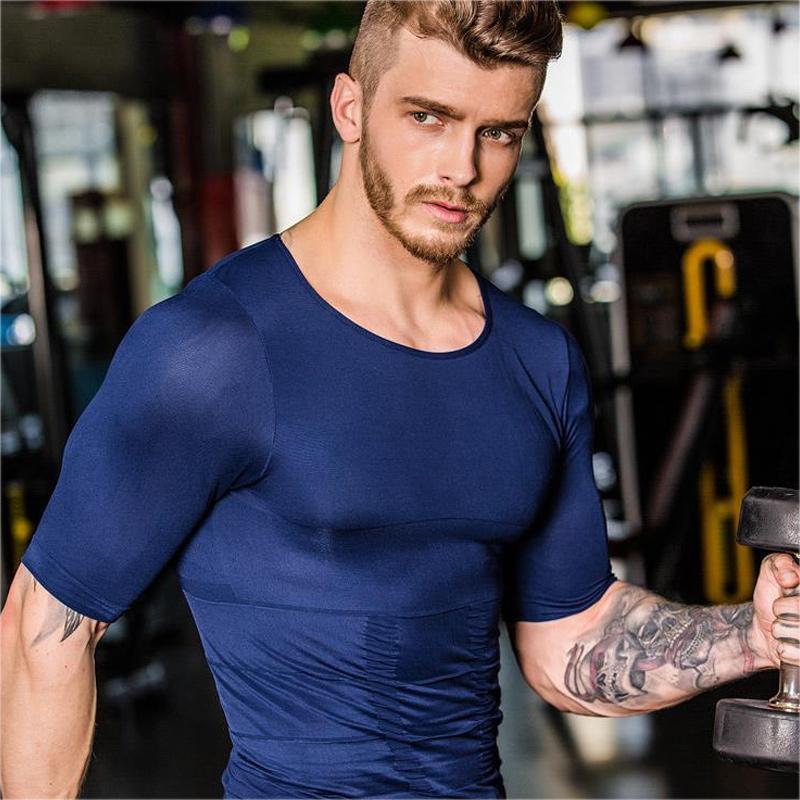 Men's Body Shaping Short Sleeve - Image 7
