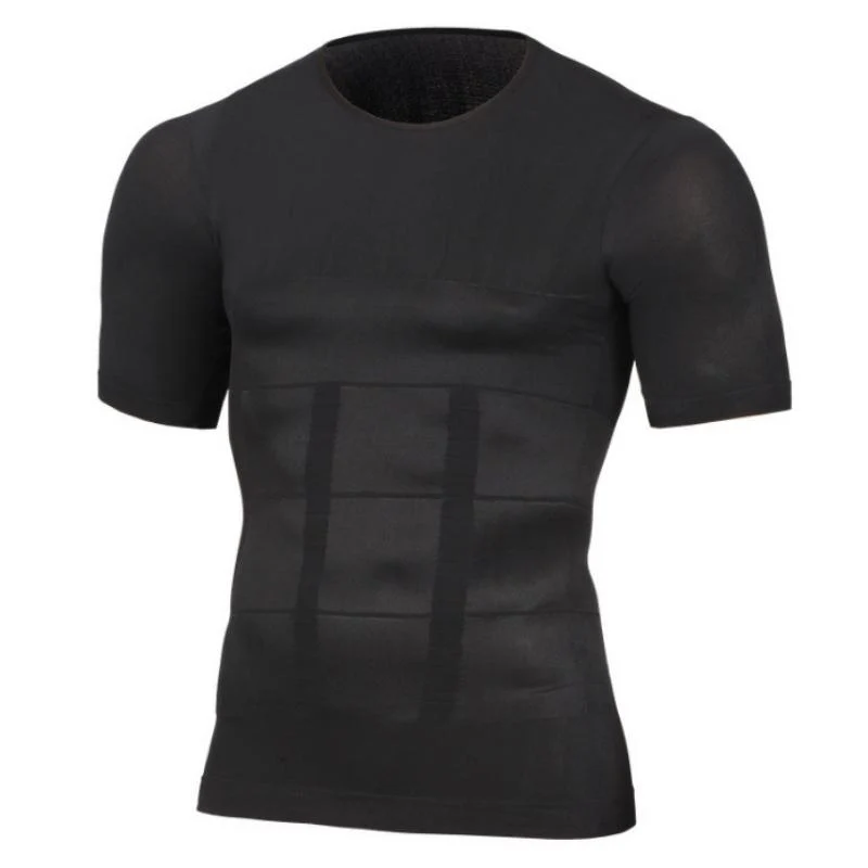 Men's Body Shaping Short Sleeve - Image 9
