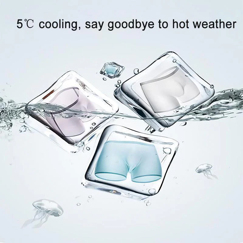 Men's breathable underwear ice silk - Image 3