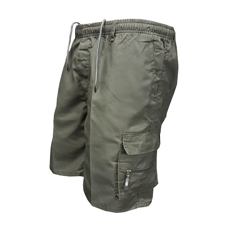 Men's Casual Elasticated Waist Cargo Shorts - Image 3