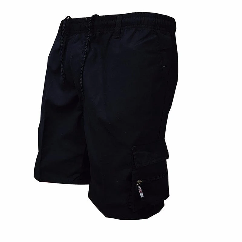 Men's Casual Elasticated Waist Cargo Shorts - Image 6