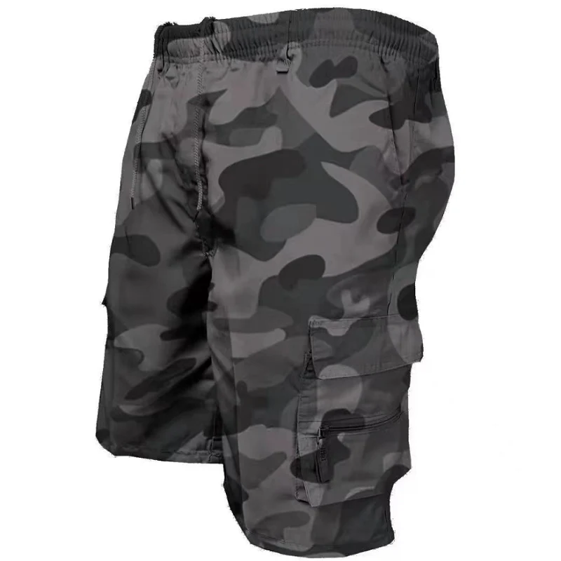 Men's Casual Elasticated Waist Cargo Shorts - Image 7