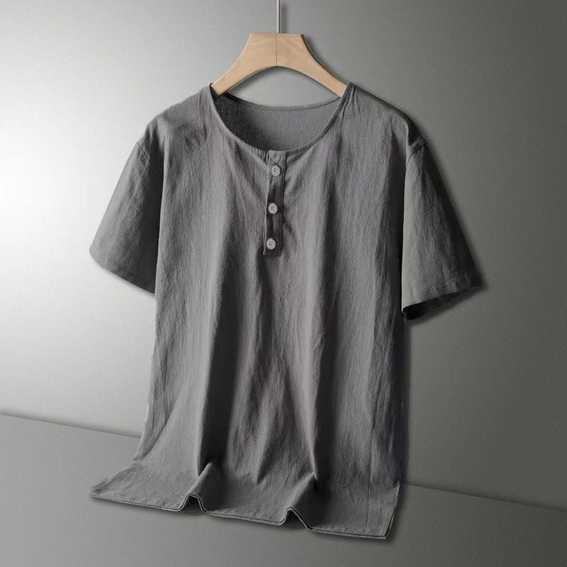 Men's Cotton Linen Casual Suit - Image 3