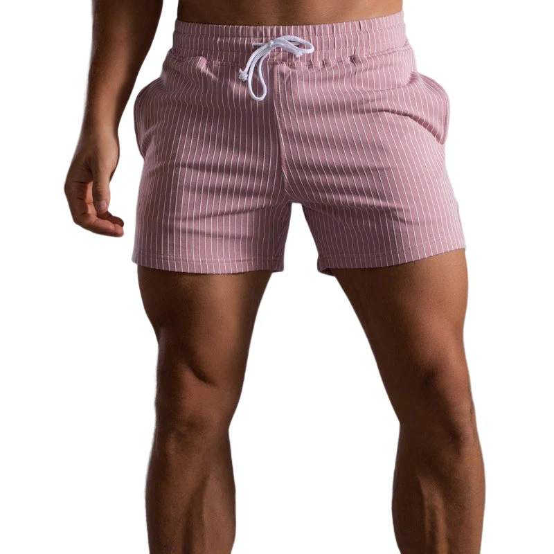 Men's Drawstring Elastic Workout Shorts - Image 15