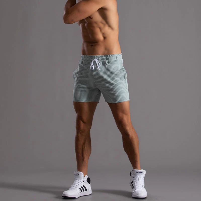 Men's Drawstring Elastic Workout Shorts - Image 8