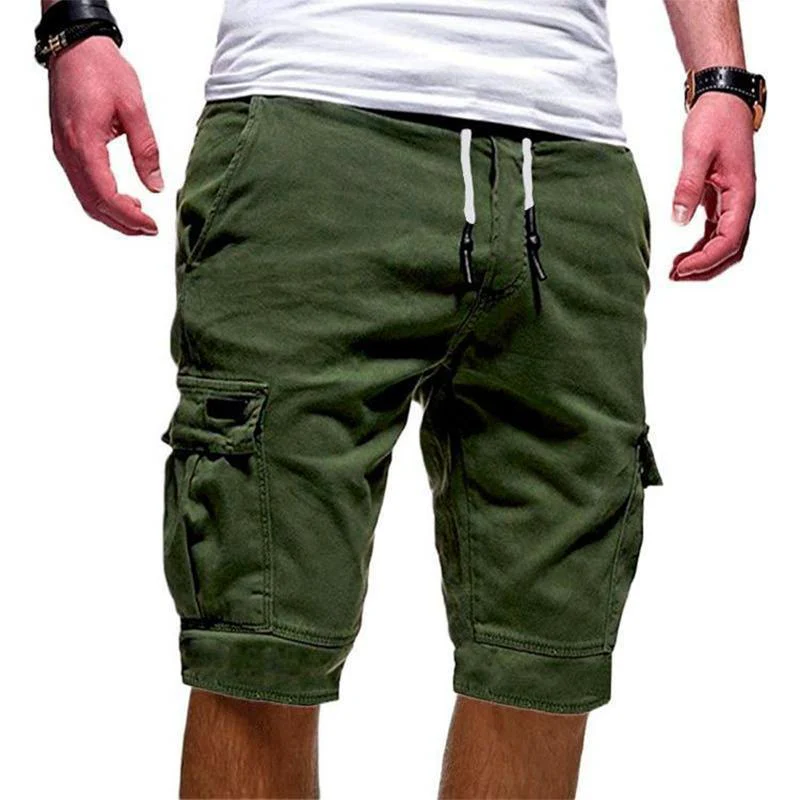 Men's Fashion Big Pocket Loose Shorts - Image 11