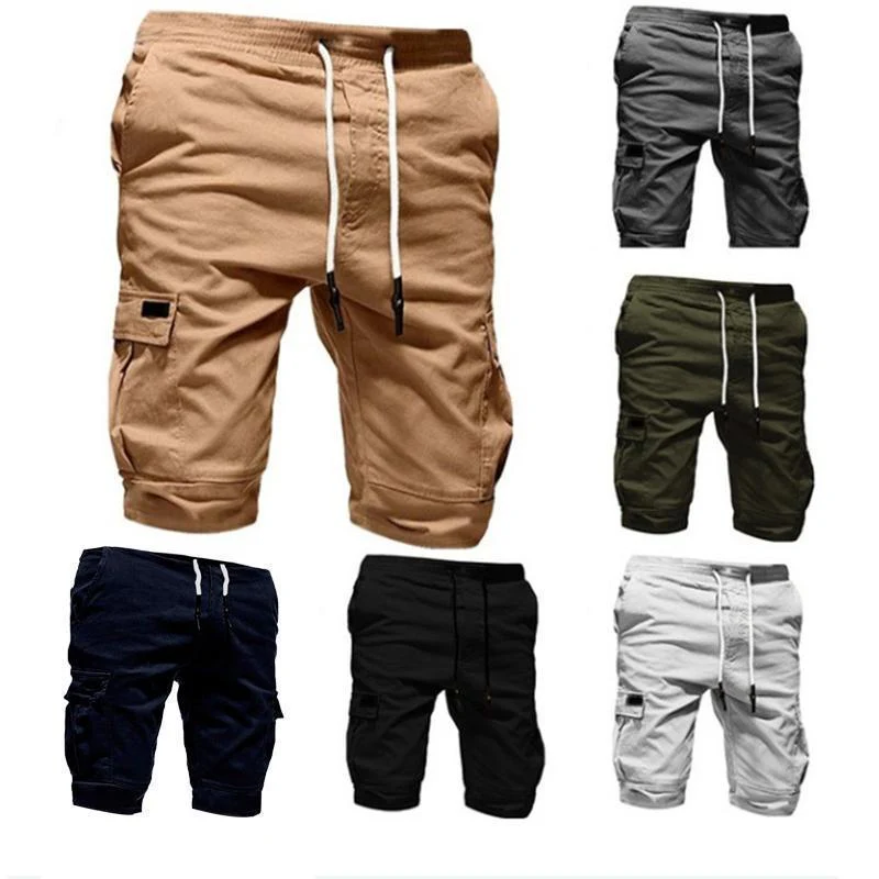 Men's Fashion Big Pocket Loose Shorts - Image 2