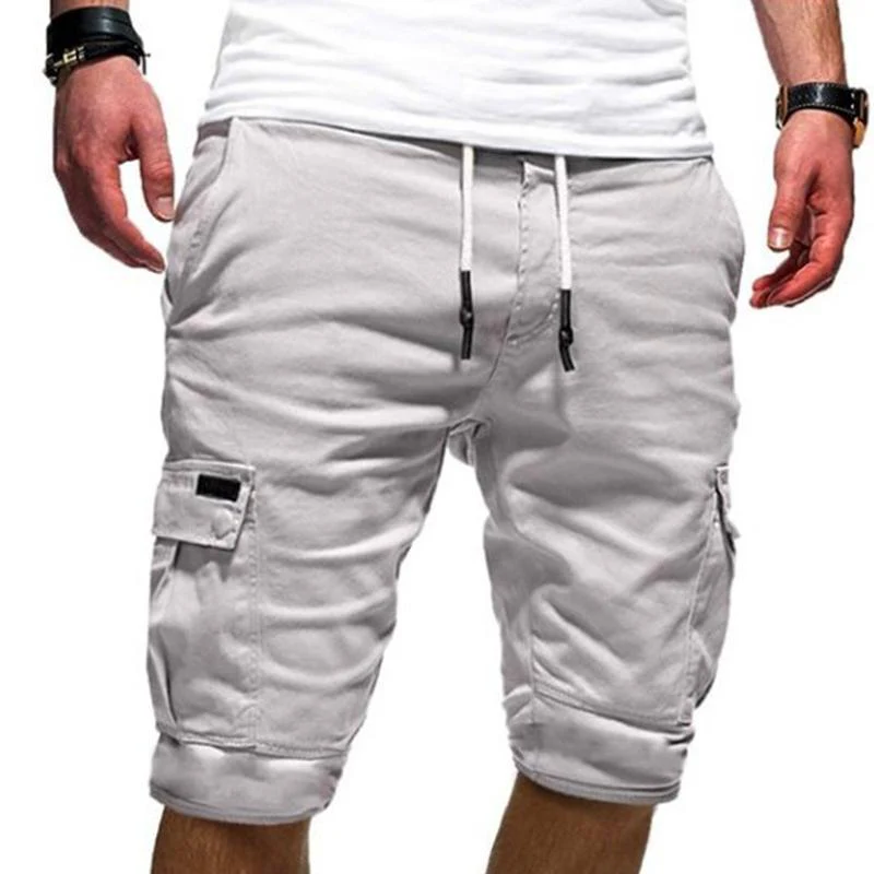 Men's Fashion Big Pocket Loose Shorts - Image 3