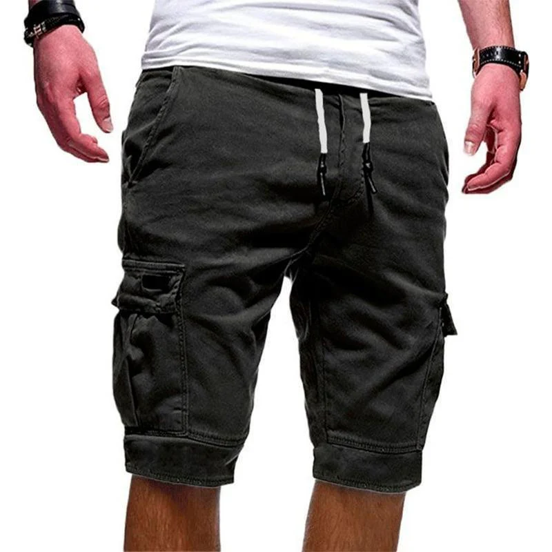 Men's Fashion Big Pocket Loose Shorts - Image 7