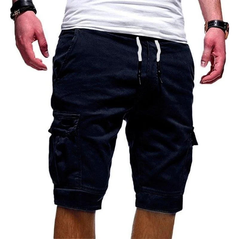 Men's Fashion Big Pocket Loose Shorts - Image 9