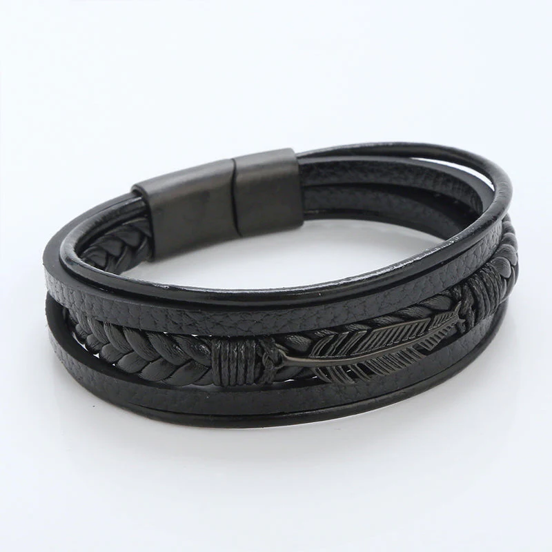 Men's Feather Bracelet - Image 14