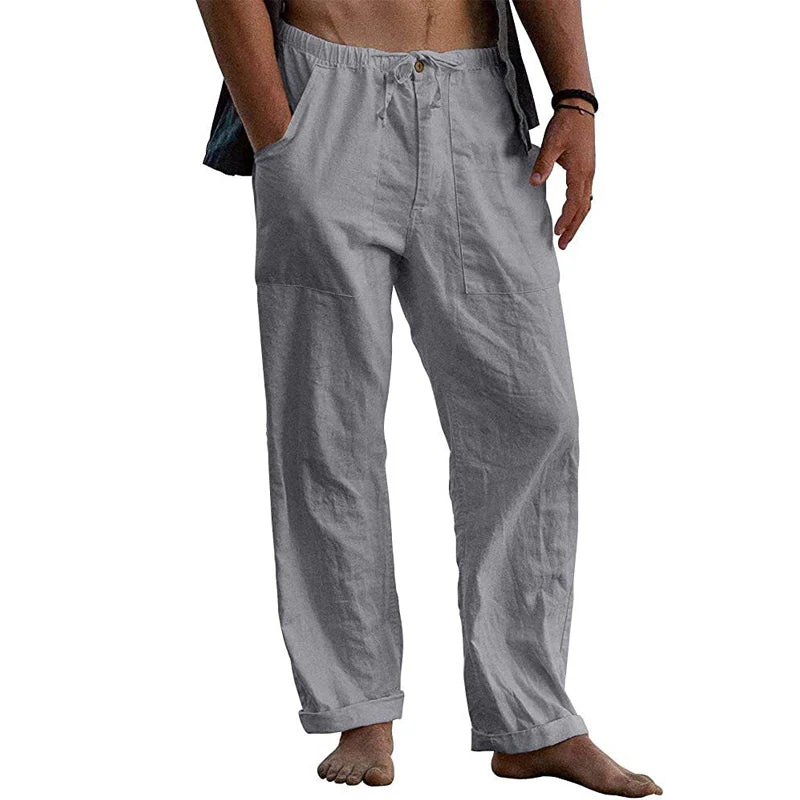 Men's Linen Pants - Image 14