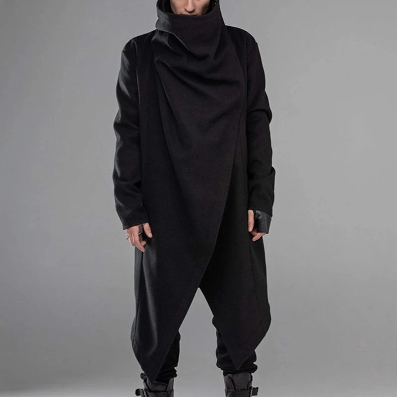 Men's Long Hoodie Jacket - Image 4