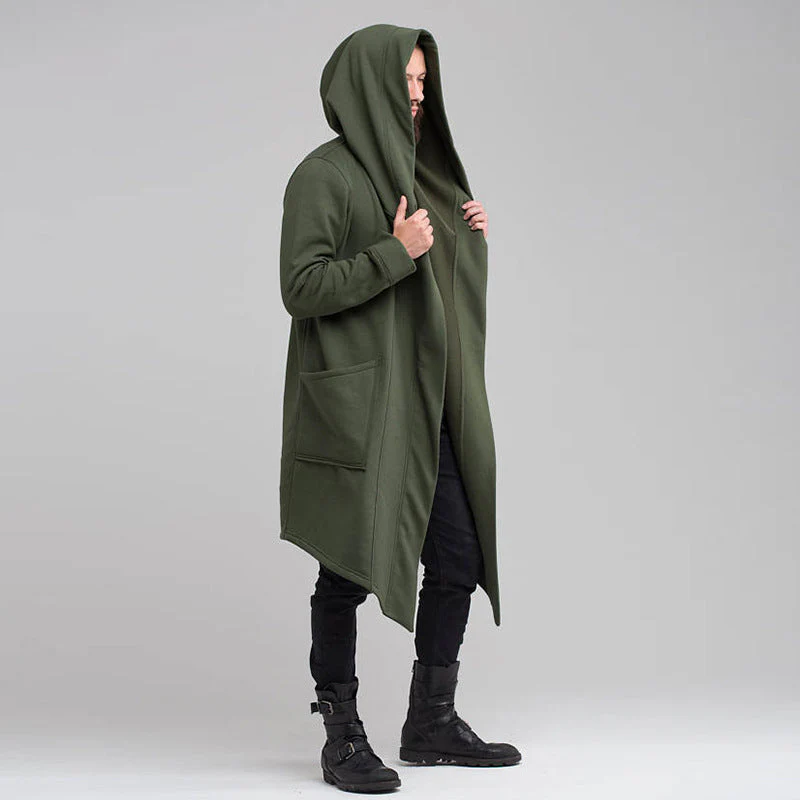Men's Long Hoodie Jacket - Image 6