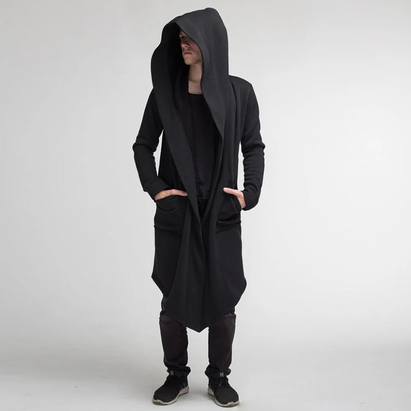Men's Long Hoodie Jacket - Image 7