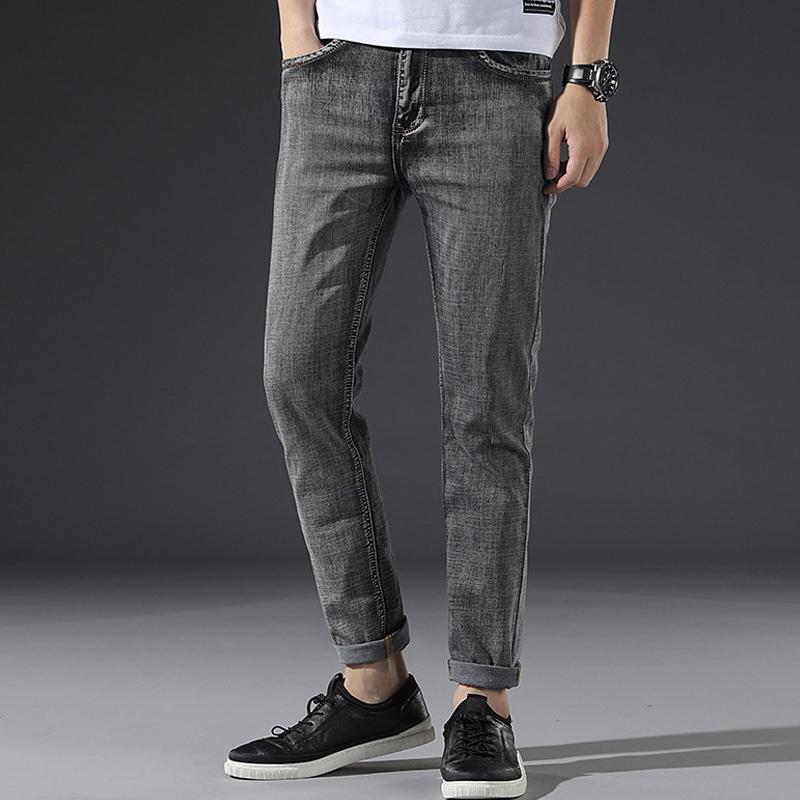 Men's micro-elastic breathable ultra-light jeans - Image 4