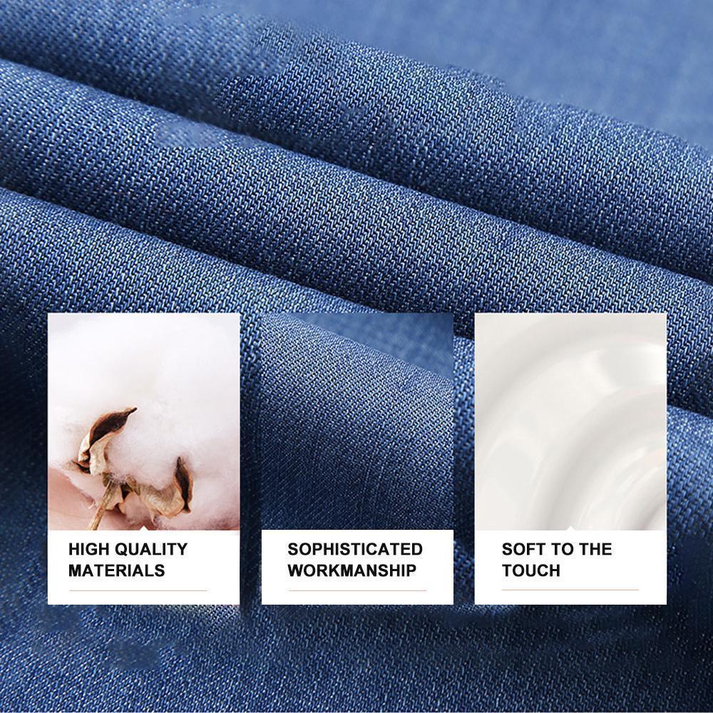 Men's micro-elastic breathable ultra-light jeans - Image 7