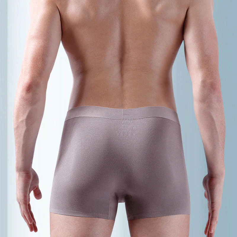 Men's Organic Latex Support Pouch Trunks - Image 11