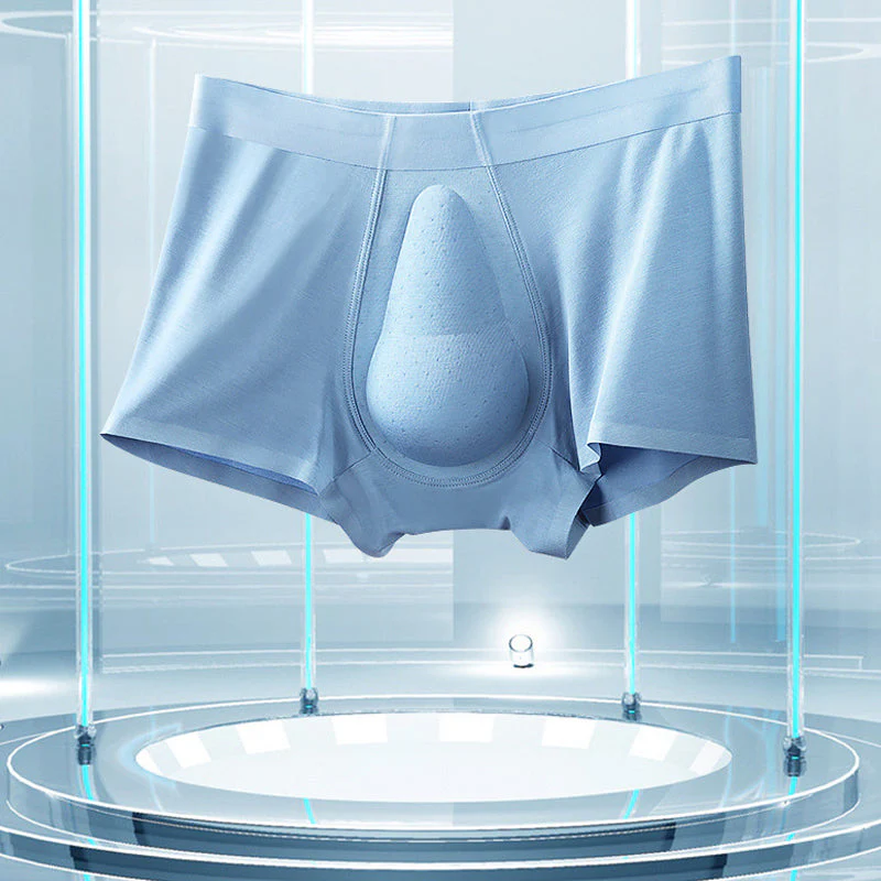 Men's Organic Latex Support Pouch Trunks - Image 5