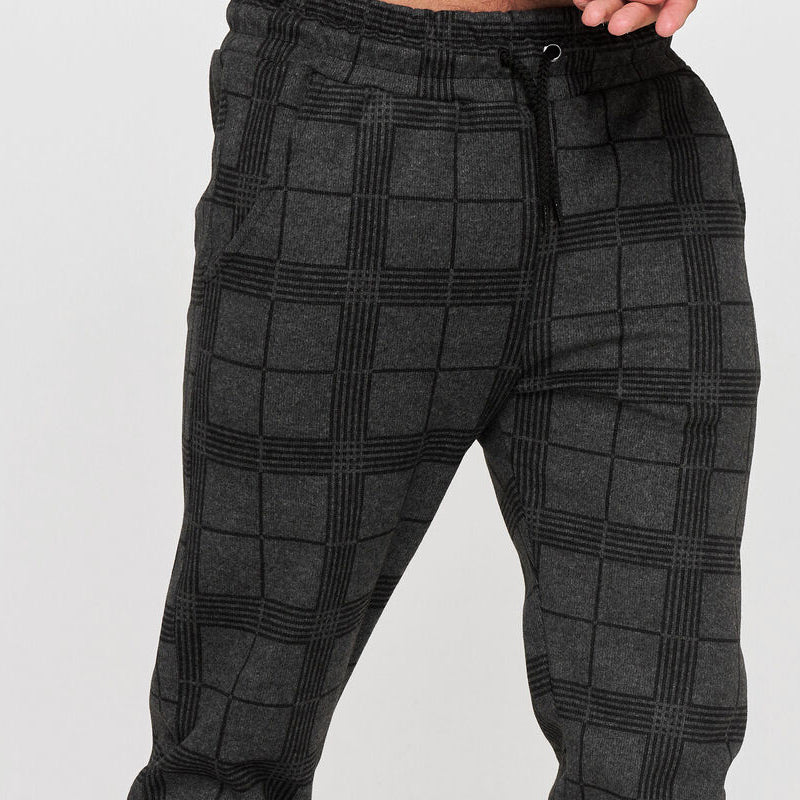 Men's Plaid Casual Pants - Image 3