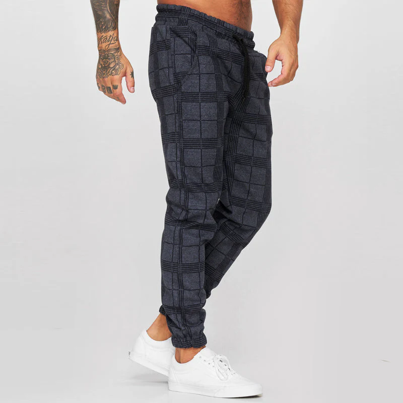 Men's Plaid Casual Pants - Image 6