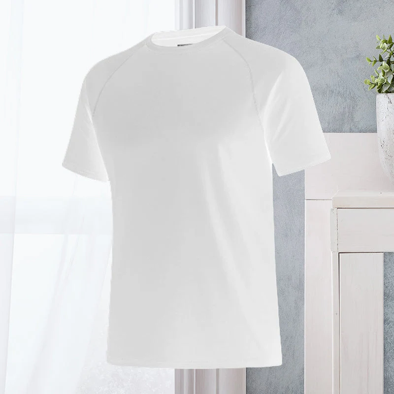Men's Round Neck Quick Dry Casual Short Sleeve - Image 5